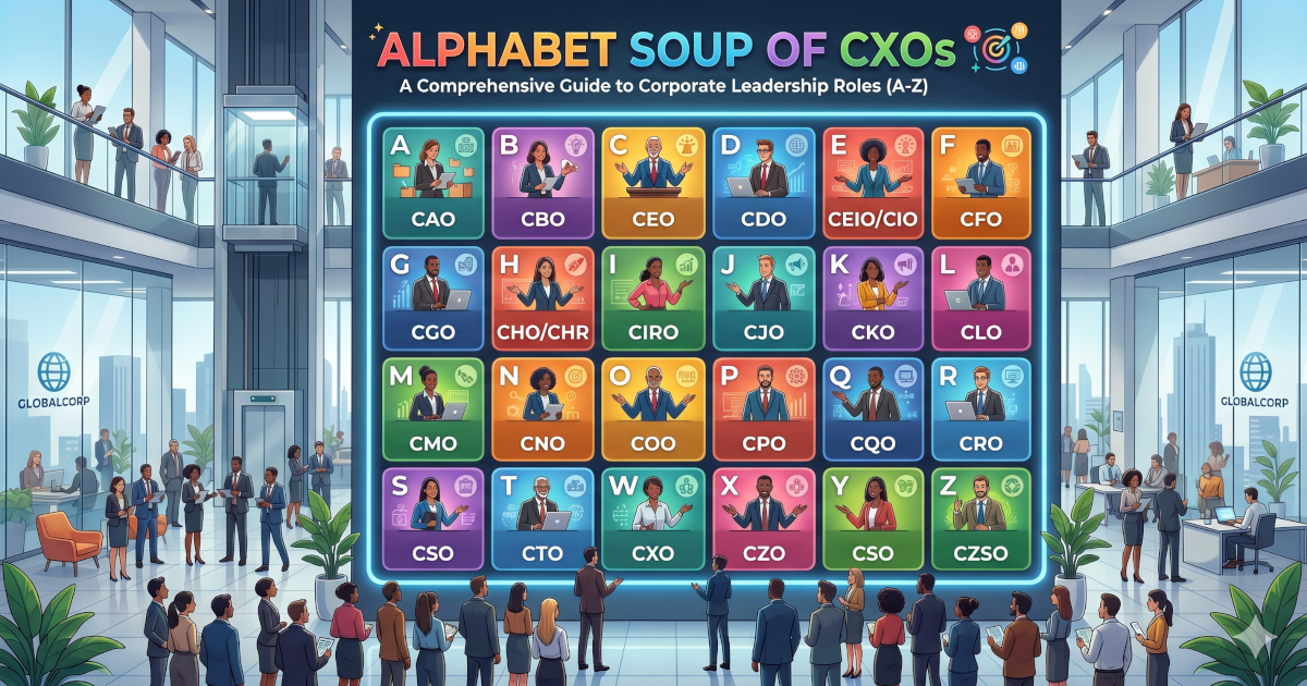 The Alphabet Soup of CXOs